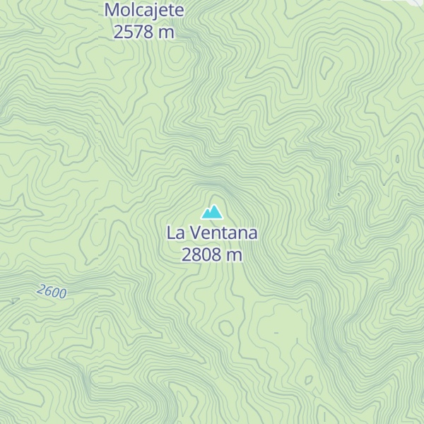 Map of La Ventana