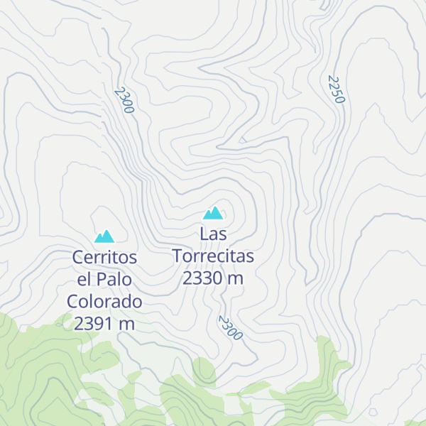 Map of Las Torrecitas
