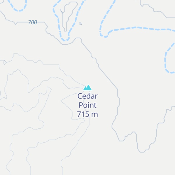 Map of Cedar Point