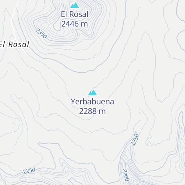 Map of Yerbabuena