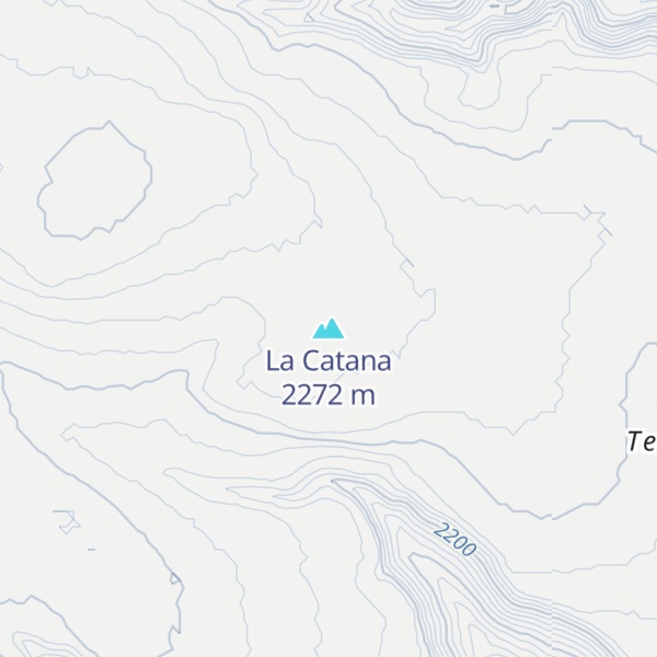 Map of La Catana
