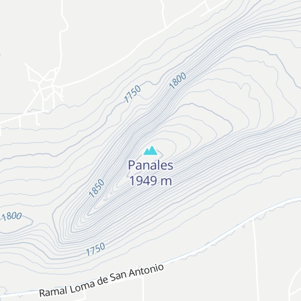 Map of Panales