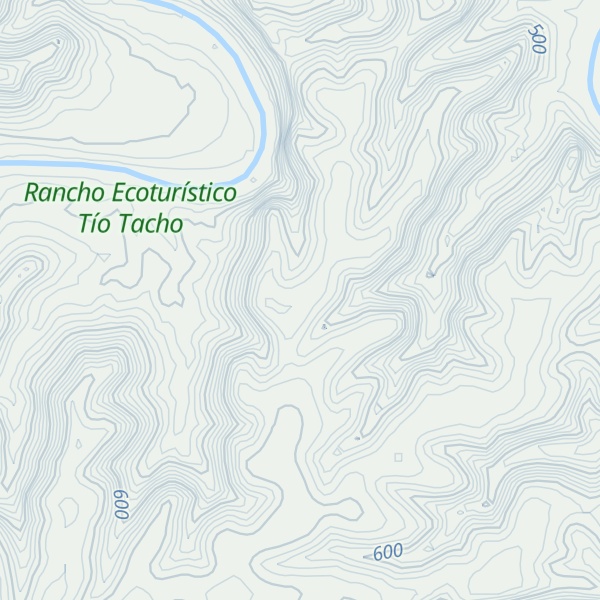 Map of Mesa La Pasajera