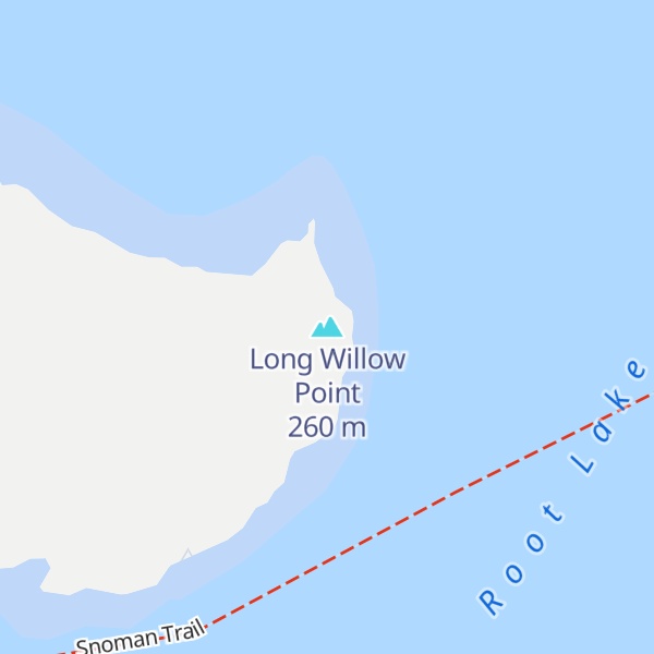 Map of Long Willow Point