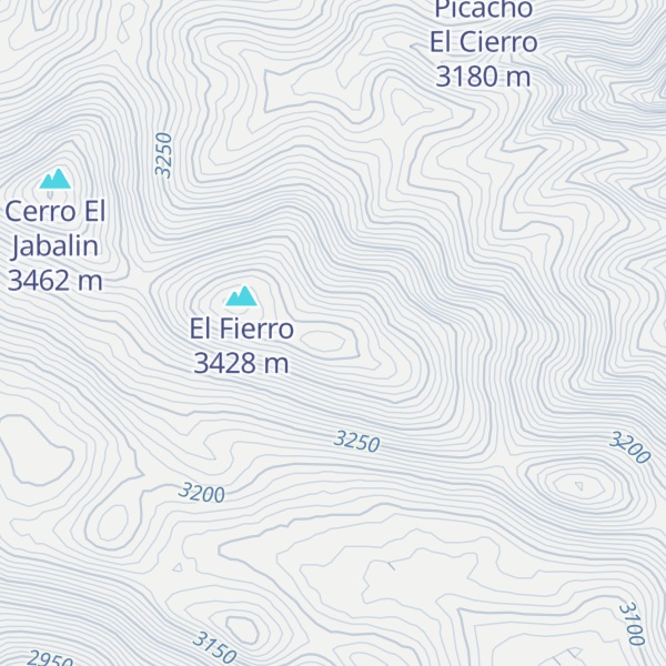 Map of Picacho Cupido