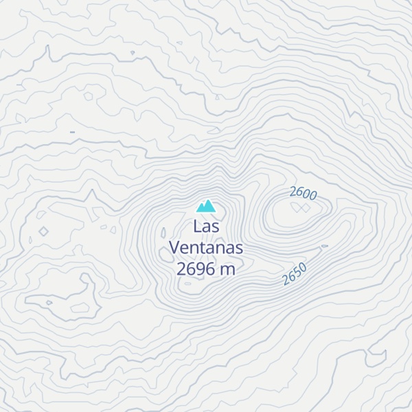 Map of Las Ventanas