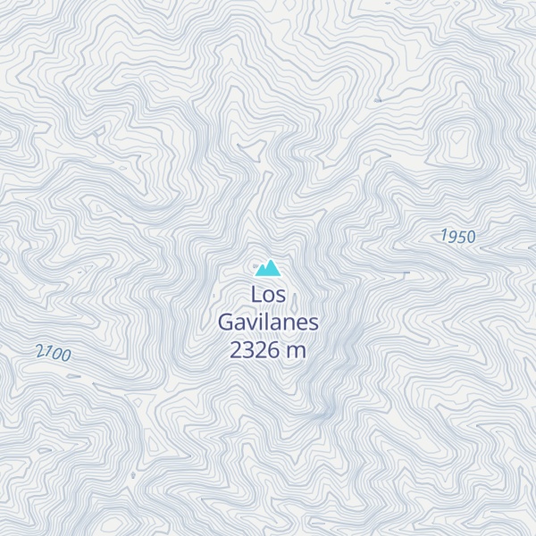 Map of Los Gavilanes