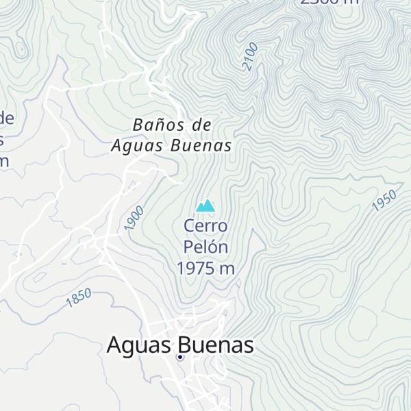 Map of Cerro Pelón