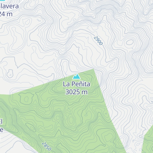 Map of La Peñita