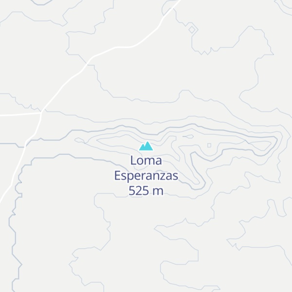 Map of Loma Esperanzas