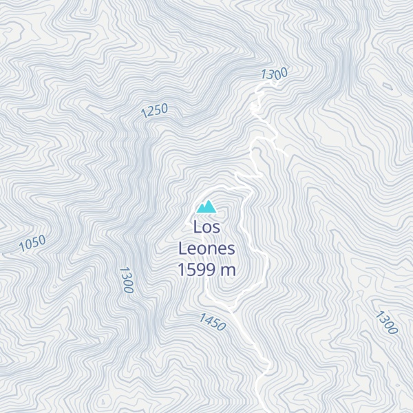 Map of Los Leones