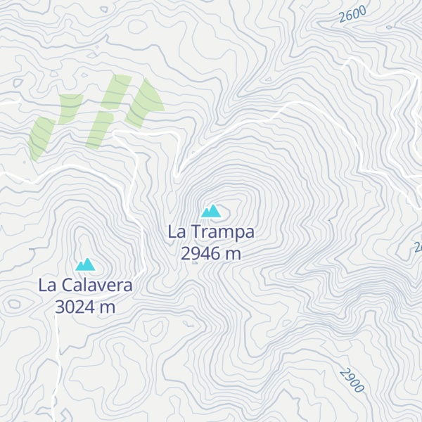 Map of La Trampa