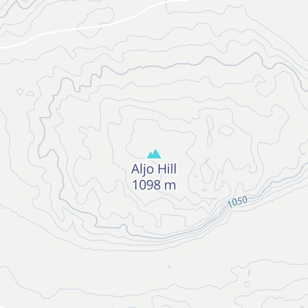 Map of Aljo Hill