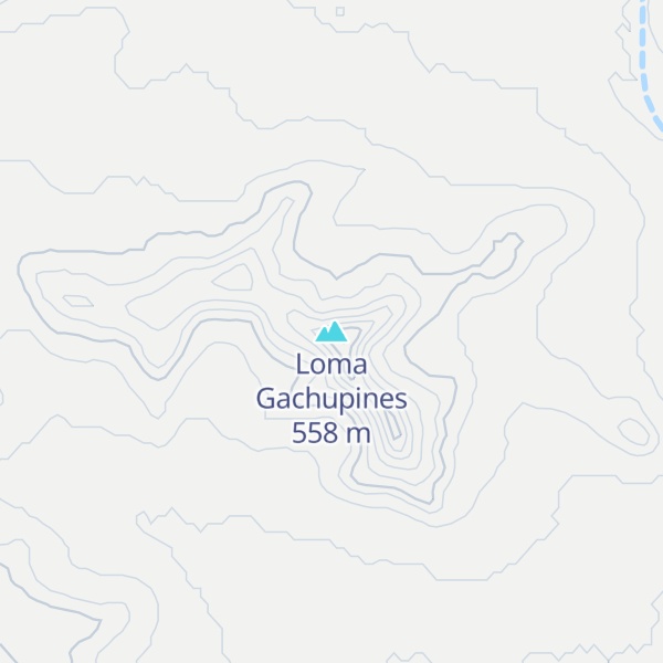 Map of Loma Gachupines