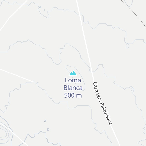 Map of Loma Blanca