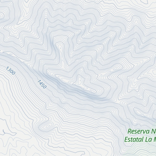 Map of Cerro La Florida