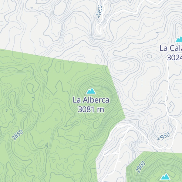 Map of La Alberca