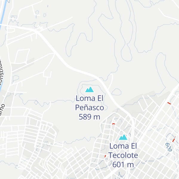 Map of Loma El Peñasco
