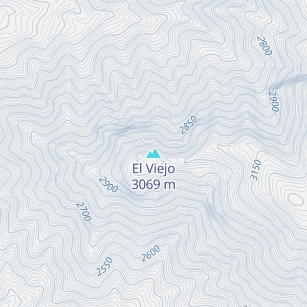 Map of El Viejo
