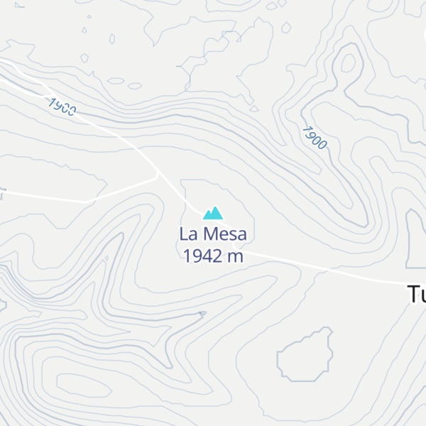 Map of La Mesa