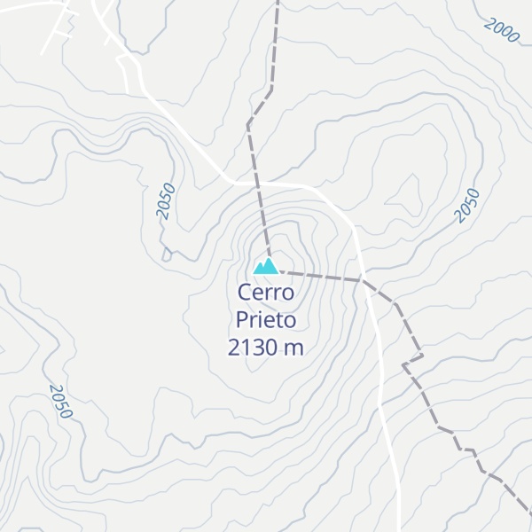 Map of Cerro Prieto