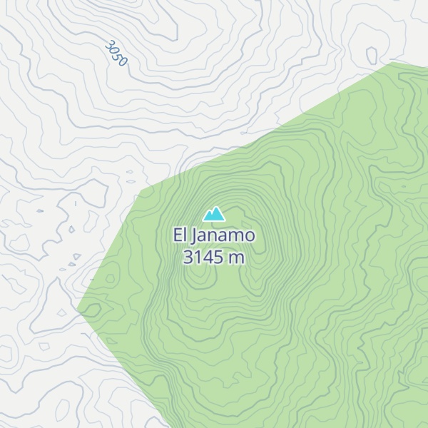 Map of El Janamo