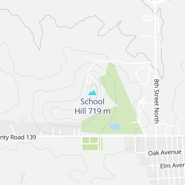 Map of School Hill