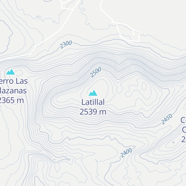 Map of Latillal
