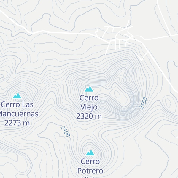 Map of Cerro Viejo