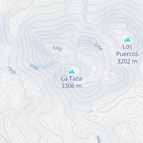 Map of La Taza