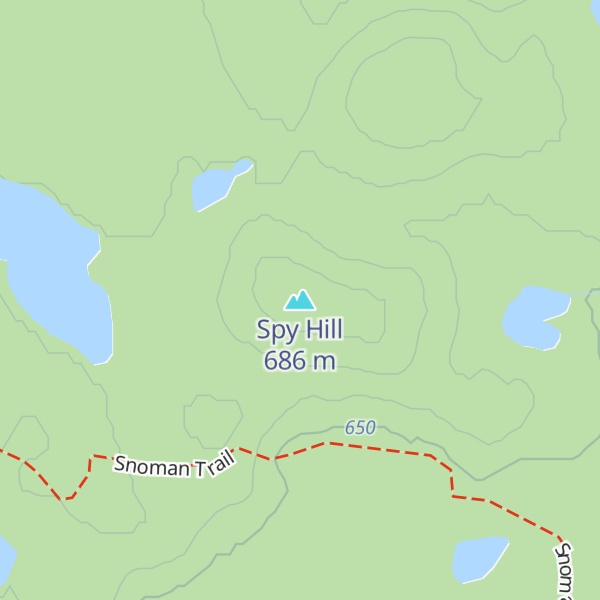 Map of Spy Hill