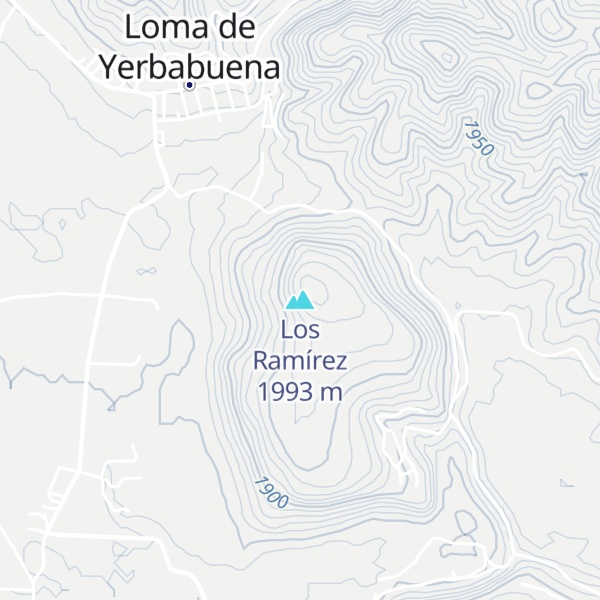 Map of Los Ramírez