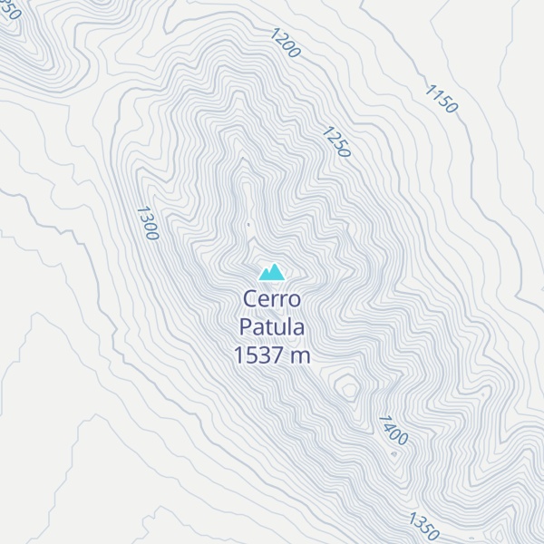 Map of Cerro Patula