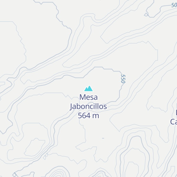 Map of Mesa Jaboncillos