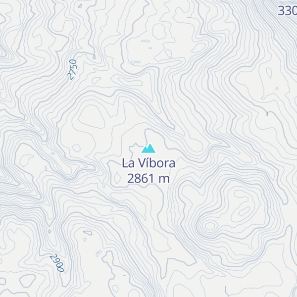 Map of La Víbora