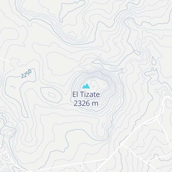 Map of El Tizate