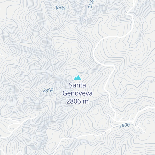 Map of Santa Genoveva