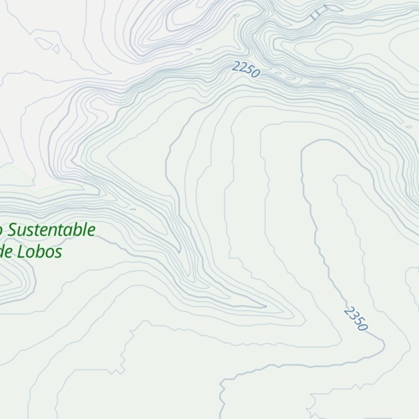 Map of Mesa El Chiquihuitillo