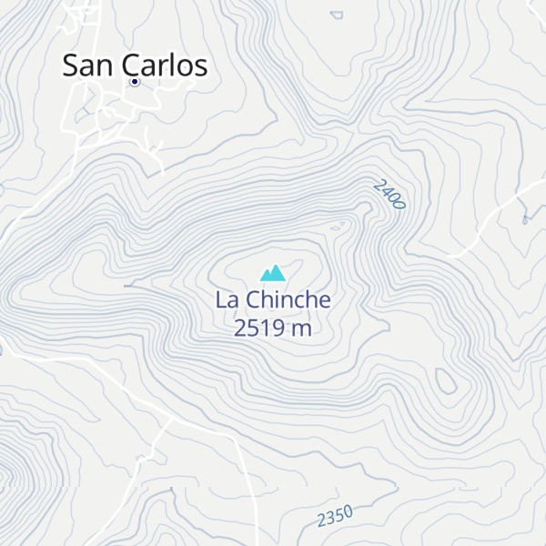Map of La Chinche