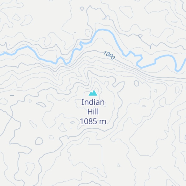Map of Indian Hill