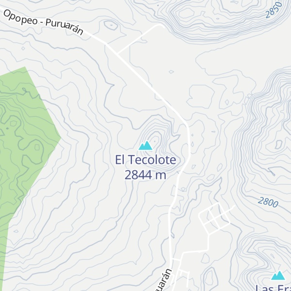 Map of El Tecolote