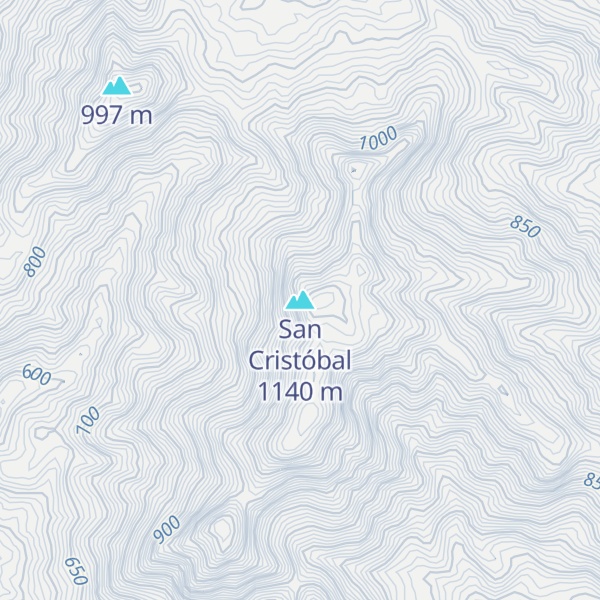 Map of San Cristóbal