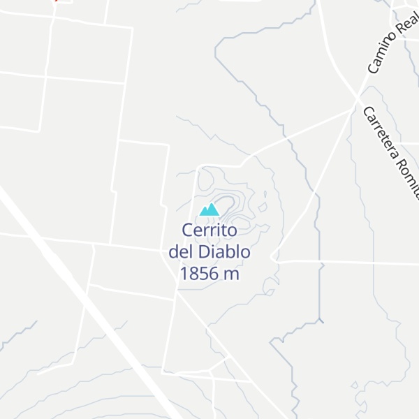 Map of Cerrito del Diablo