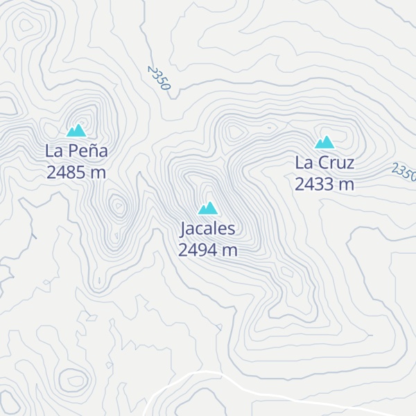 Map of Jacales