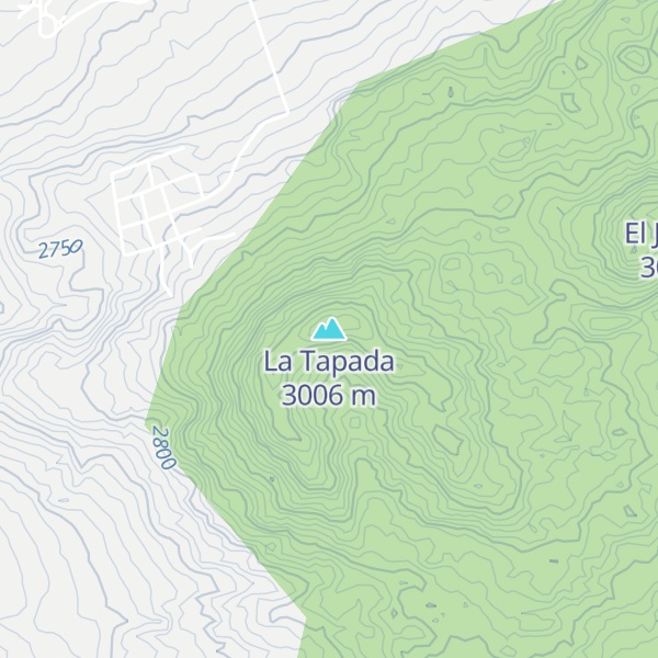 Map of La Tapada