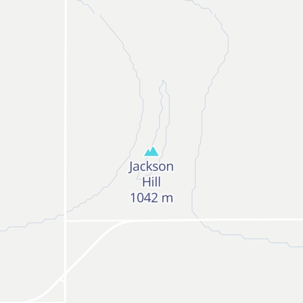 Map of Jackson Hill