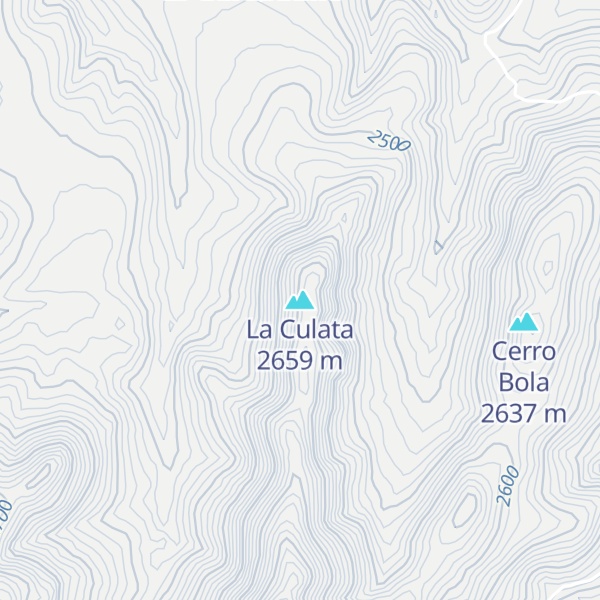 Map of La Culata