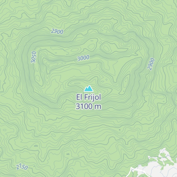 Map of El Frijol