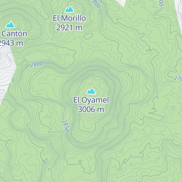 Map of El Oyamel
