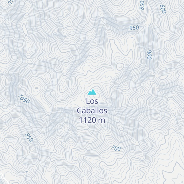 Map of Los Caballos